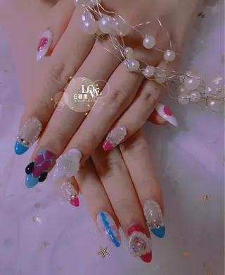 ネイル ラベンダー💖日暮里 ルル💖ネイルのネイルデザイン