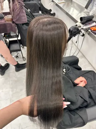 ロング カラー 上品モテヘア🩶 karen🩶のヘアスタイル