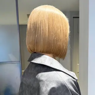 ショート カラー GO TODAY シェアサロン 原宿Verno店所属・髪質改善/ブリーチ/ ボブ特化/よしきのヘアスタイル