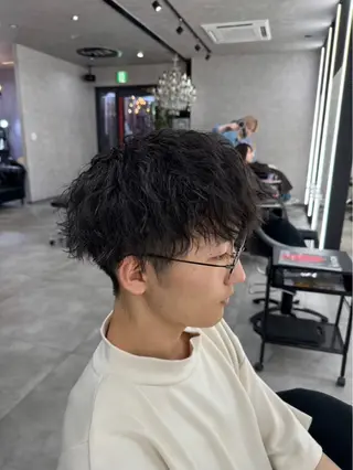 ショート メンズ 春木 育生のヘアスタイル