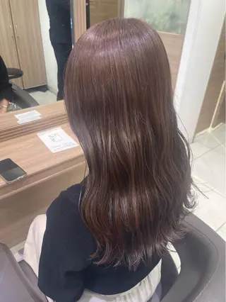 ロング カラー 艶カラー みゆう🎀のヘアスタイル