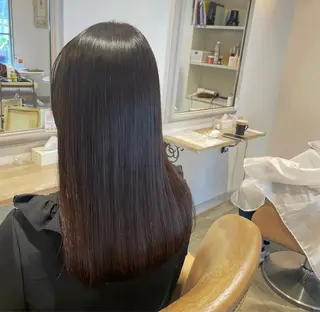 ロング 【脱白髪染め】【髪質 改善】仲井槙一のヘアスタイル