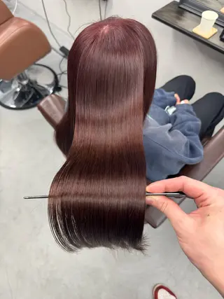 ロング XYZ新宿所属・縮毛矯正/韓国 /店長/KANATOのヘアスタイル