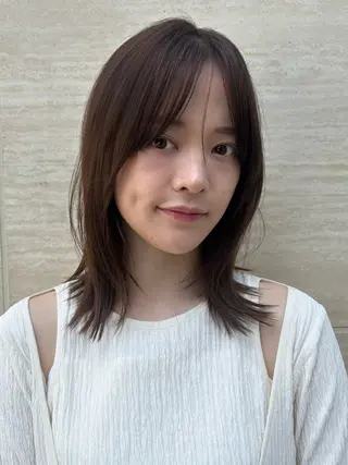 ミディアム ボブ/ミディアム 親しみやすさ/さくらのヘアスタイル