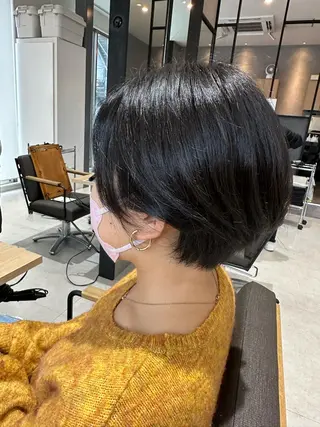 ショート カラー 🍜のばた 🍜のヘアスタイル