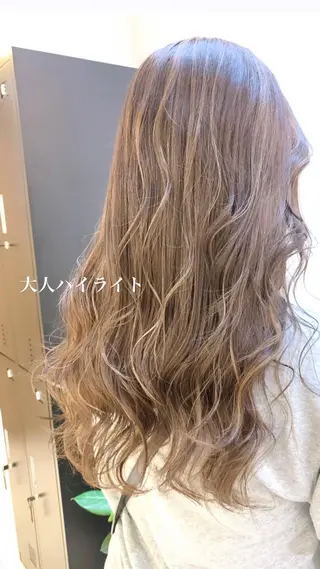 ロング カラー 似合わせカラー/艶 髪質改善/ヨシザキのヘアスタイル