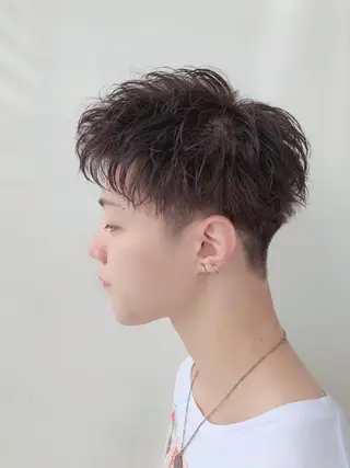 ショート ヘアアレンジ メンズ メンズZina代表 田端 麗治のヘアスタイル