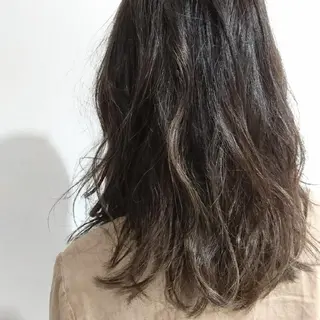 カラー 巻けるケア縮毛矯正✨ ケアカラー✨山下のヘアスタイル