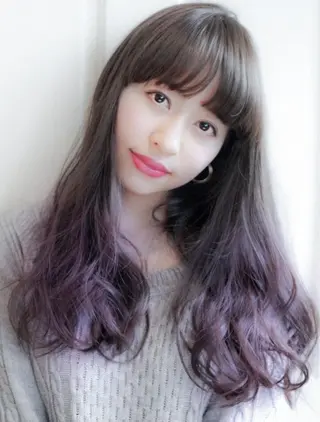 セミロング カラー HAIR WORKS HELM所属・ショート✨ボブ✨代表 新田見美仁のヘアスタイル