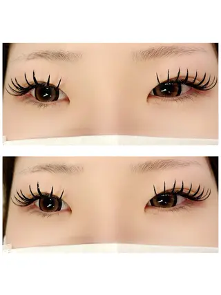 マツエク・マツパ シュガーレイ所属・バインドロック🦋 アンドヘルシーのマツエク・マツパデザイン