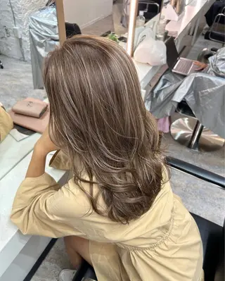 ロング blend渋谷 はなのヘアスタイル