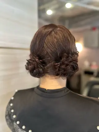 ロング ヘアアレンジ Hina🐣 elubylovisのヘアスタイル