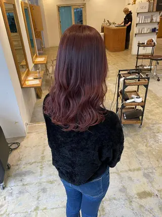 ロング バレイヤージュモデル 小林匠❤️‍🔥のヘアスタイル