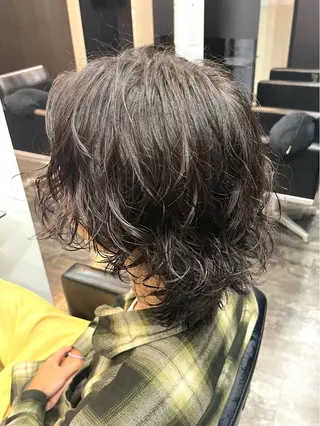 パーマ メンズ good nine所属・YUUMI /心斎橋美容室のヘアスタイル