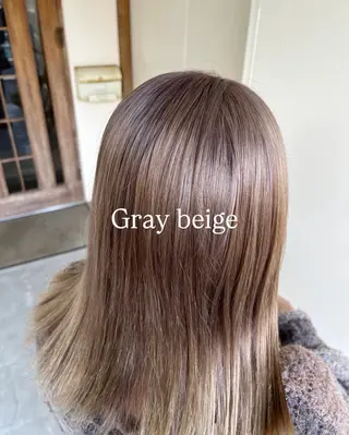 ミディアム カラー カシェリタヘア🫧 KOKORO  💞のヘアスタイル