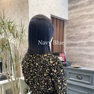 ミディアム カラー 🫟Blanco🫟 Color&Careのヘアスタイル