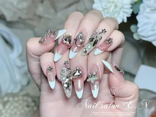 ネイル E.N🦋 長さ出し/持ち込みのネイルデザイン