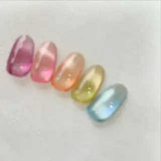 ネイル lili.nail y2k/ワンホンのネイルデザイン