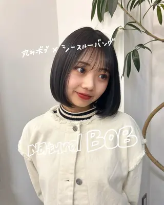 ミディアム misaki/ボブ /レイヤー/本町のヘアスタイル