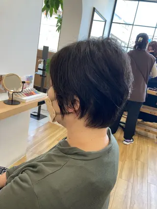 ショート 大野 まゆのヘアスタイル