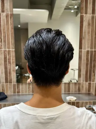 ショート メンズ 横浜/メンズ特化/ Farbe/田中颯斗のヘアスタイル