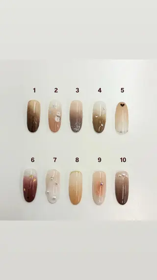 ネイル セプトアカデミー りんのネイルデザイン