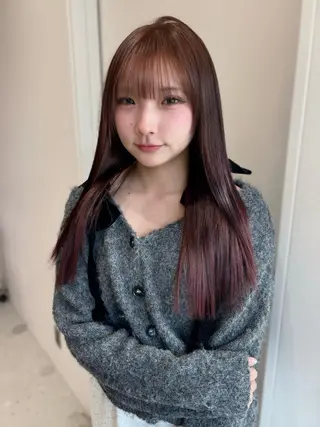 ロング カラー enne栄店 fukaのヘアスタイル