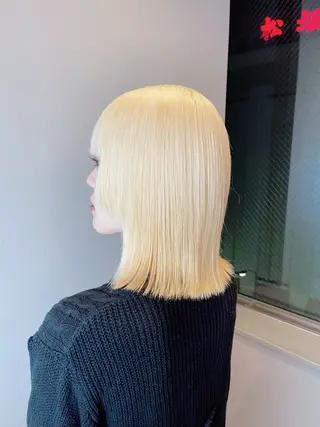 ミディアム カラー 透明感カラー/艶髪/ エクステ/HIROのヘアスタイル