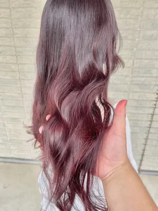 ロング カラー ♦️髪質改善美髪矯正 💍谷口克也♦️のヘアスタイル