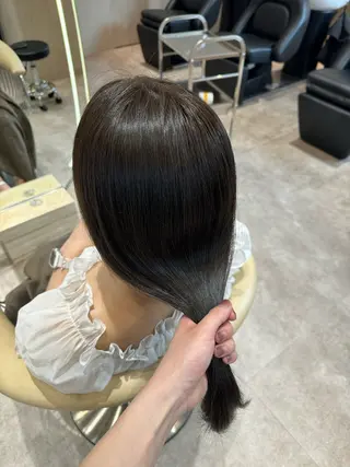 ミディアム カラー ✨髪質改善 縮毛矯正 艶髪 立川 コウキ✨のヘアスタイル
