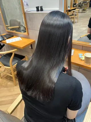 ロング 髪質改善/縮毛矯正/ TAISHIのヘアスタイル