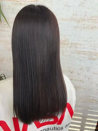 ロング カラー ケアブリーチ /髪質 改善/古橋圭史郎のヘアスタイル