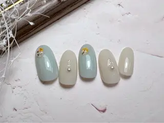 ネイル ネイルPetit Ribbonのネイルデザイン