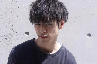 ショート カラー パーマ メンズ JUNTA 梅田茶屋町のヘアスタイル