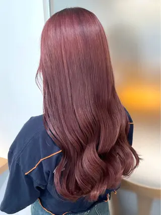 ロング カラー 佐藤 梨里花 ❤︎のヘアスタイル