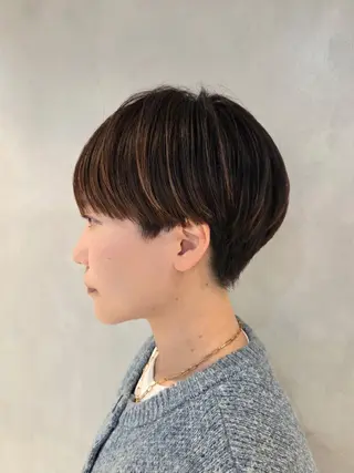 ショート EMANON銀座所属・ショート・ボブ✂️ 紅葉のヘアスタイル