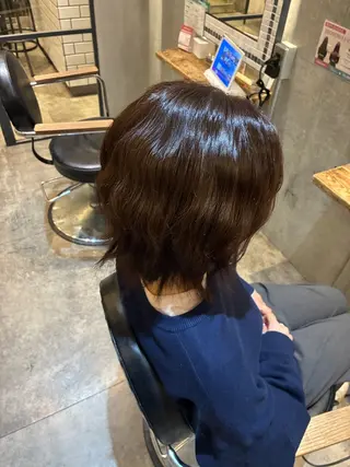 カラー 仲田 美裕子のヘアスタイル