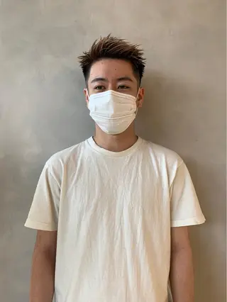 ショート メンズ メンズスタイリスト リュウジのヘアスタイル