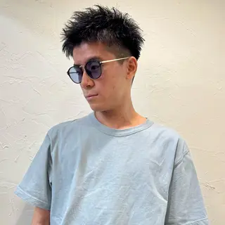 ショート メンズ 【池袋/スパイキー ショート】ⓝⓘⓜⓤのヘアスタイル