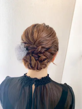 ヘアアレンジ iLuce所属・hair make もりした　ゆうのヘアスタイル