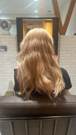 カラー 松本 羅華のヘアスタイル