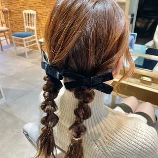 ヘアアレンジ 佐々木 悠莉のヘアスタイル
