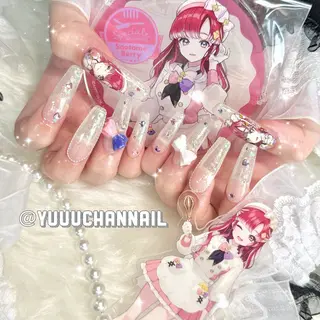 ネイル 痛ネイル🩷渋谷 🧸Yunaのネイルデザイン