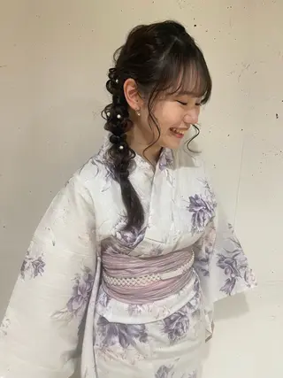 ヘアアレンジ 髪質改善/縮毛/新宿 🫧SUZUKA🫧のヘアスタイル