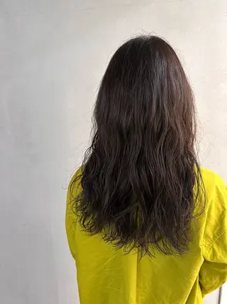 ロング カラー パーマ ヘアアレンジ メンズ キッズ #tag 稗田綾加のヘアスタイル