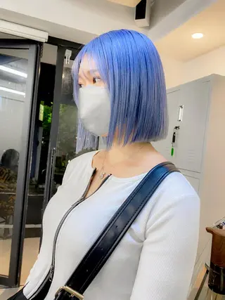 ミディアム ハイトーン/ MANA♡のヘアスタイル