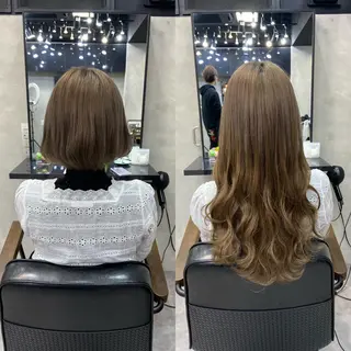 ロング カラー ヘアアレンジ ar+ ❤︎ maiのヘアスタイル