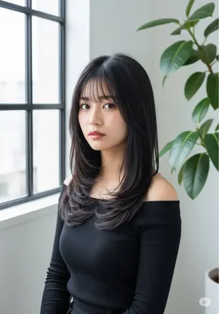 ロング カラー ❣️モテ髪❣️佐野 圭佑のヘアスタイル