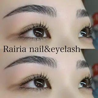 アイブロウ Rairia 川越店のマツエク・マツパデザイン