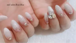 セミロング ネイル ネイルスタジオ シェイクユアハンズのネイルデザイン